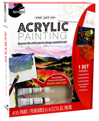 The Art of Acrylic Painting Kit