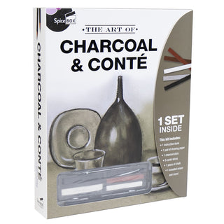 The Art of Charcoal & Conte Kit