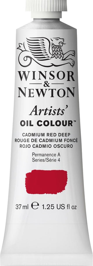 Artists' Oil Colour 37ml Tube, Winsor Yellow Deep