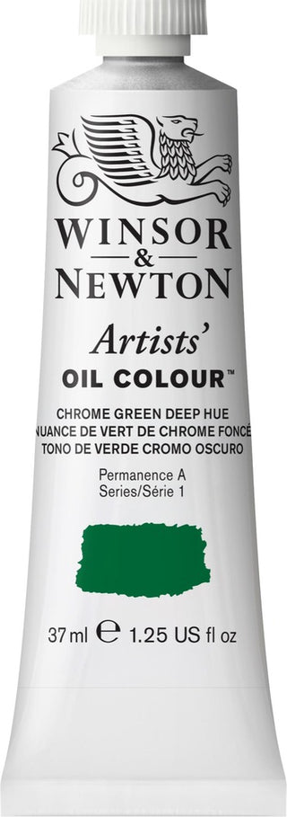 Artists' Oil Colour 37ml Tube, Winsor Green