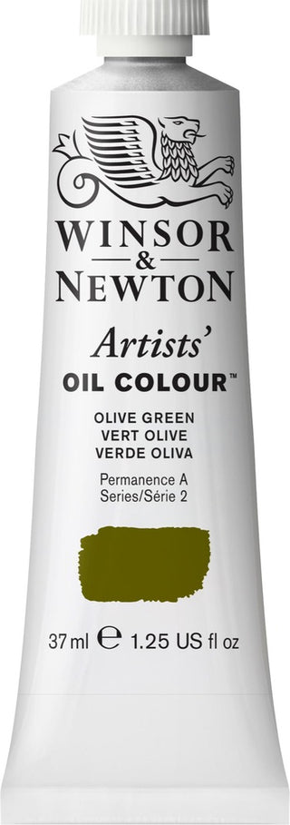 Artists' Oil Colour 37ml Tube, Permanent Green