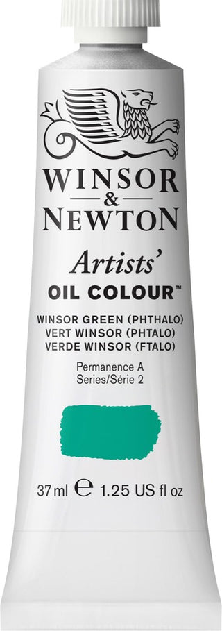 Artists' Oil Colour 37ml Tube, Chrome Green Deep Hue