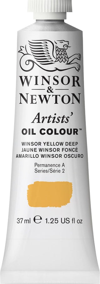 Artists' Oil Colour 37ml Tube, Cadmium Red Deep